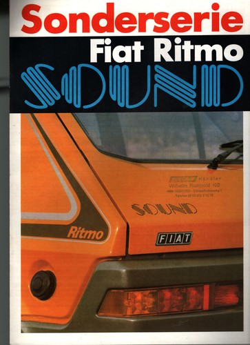 Prospekt fiat ritmo - prospekt,