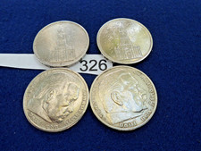4 x Silbermünzen 5 RM  2x