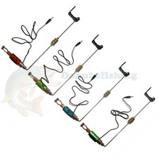 Bissanzeiger Swinger Bissmelder Karpfen Elektronisch Licht Led Set 4 Rot Optisch