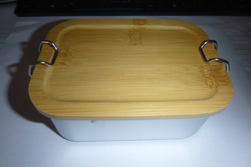 Metall lunchbox mit - mit, deckel