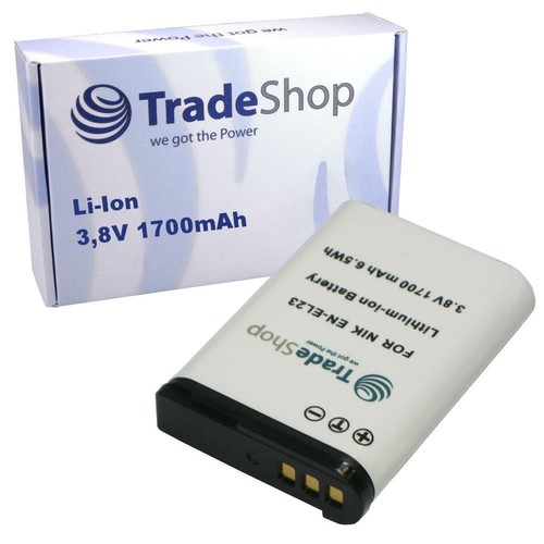 Akku 1700mah für nikon - akku,