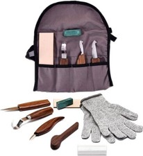 10-teiliges Holzschnitzwerkzeug Set Holzbearbeitungswerkzeuge für Anfänger