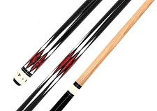 Billardqueue, Billard cue, Kö, Pool, "DIAMOND", 147 cm, 19 oz, rot