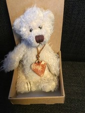 Mini-Teddy-Bär 8 cm - Teddybär - in Original Verpackung - Herz love