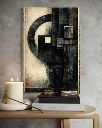 Abstraktes wandbild modern - abstraktes,