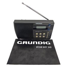 Grundig Ocean Boy 340 Kult Radio Transistor FM MW LW SW Schwarz