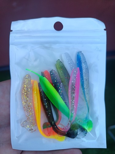 10x soft bait angelköder - 10x,