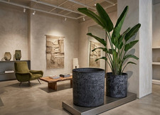 Pflanzkübel,anthrazitfarben,h