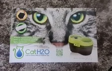 2L Trinkbrunnen mit Filter, inkl. Zahnpflege, für Katzen/ kleine Hunde, CatH2O