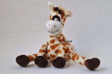Zeeman Giraffe ca. 16 cm Schmusetier Kuscheltier Plüschtier Schlenker (T148)