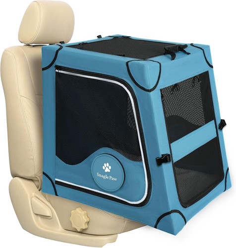Faltbare hundetransportbox mit - faltbare,