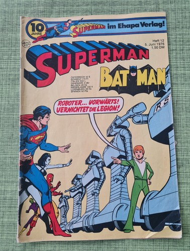 Superman batman ehapa - superman, verlag