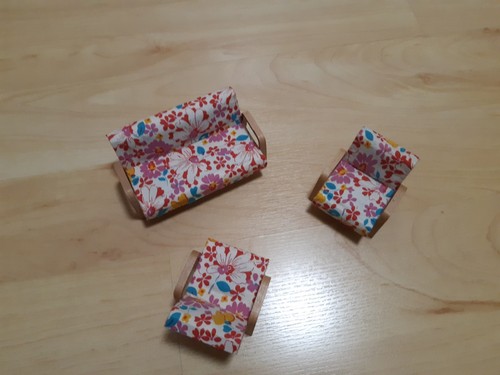 Sofa mit sesseln - sofa,