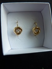 Gelbgoldohrringe 585er