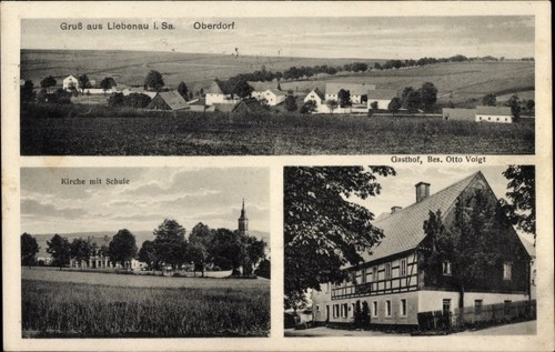 Liebenau geising altenberg - ak,