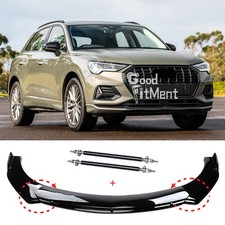 Glänzend Schwarz Frontspoiler