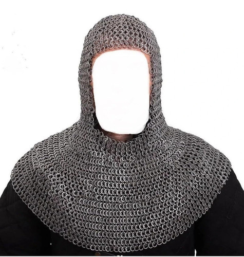 Kettenhemd coif flach - mm,