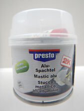 Presto 2K Aluminium Alu Spachtel 250 g grau KFZ Alufelgen Felgen styrolfrei