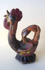 Skulptur Hahn Deko Figur