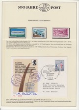 LUFTSCHIFFE - vier Belege z. Thema, u.a. Luftschiff 'Bodensee II'  bitte ansehen