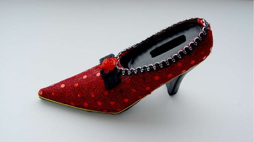 Deko schuh spardose design - spardose,