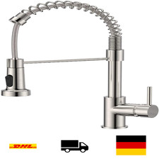 Forious Kuche Wasserhahn Hochdruck Brause 360° Schwenkbar