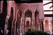 9x Kleinbilddias - Alhambra