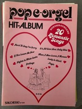 Pop e-orgel Hit-Album 20 Romantic Songs Feelings Angie Lady in Akkordeon Noten