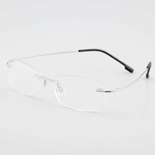 Randlose lesebrille titan - randlose,