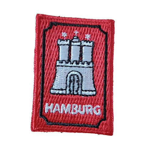 Hamburg wappen rechteck - rechteck, 1