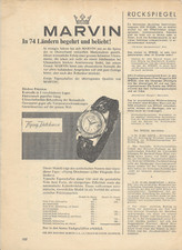 Marvin Watch Uhr 60er -