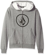 Volcom youth stone zip - volcom, heather