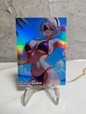 Nier Automata Trading Card Waifu Goddess Story Anime Girl holo Karte Manga Sexy
