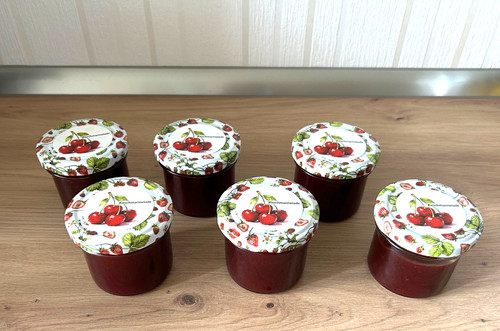 Gläser kirschmarmelade - 6,