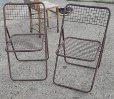 2 x Vintage Klappstühle von