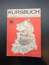 Kursbuch Reichsbahn 1972 Buch