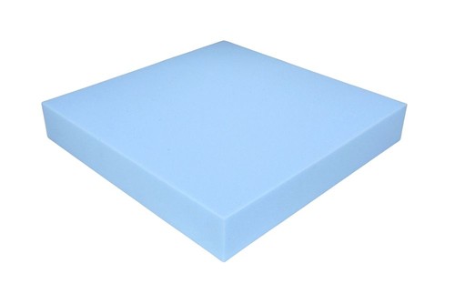 Schaumstoff kissen blau 50cm - kissen, x