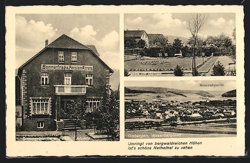 Ottbergen weserbergland - ak,