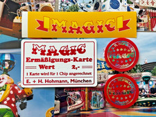 3 x Fahrchip Karussell MAGIC