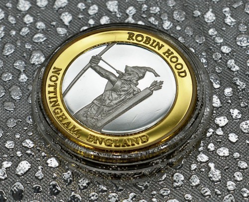 Robin hood dual - hood, silber