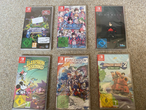 Switch spiele sammlung noch - switch,