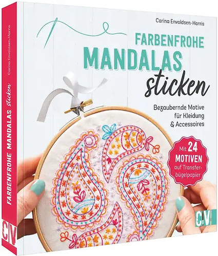 Farbenfrohe mandalas sticken - farbenfrohe,