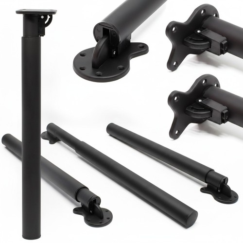Tischbein set klappbar schwarz - tischbein,
