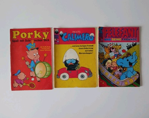 Calimero porky pelefant comics - porky,