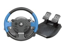 Thrustmaster T150 Force Feedback Lenkrad, Schwarz/Blau Gaming Lenkrad 
