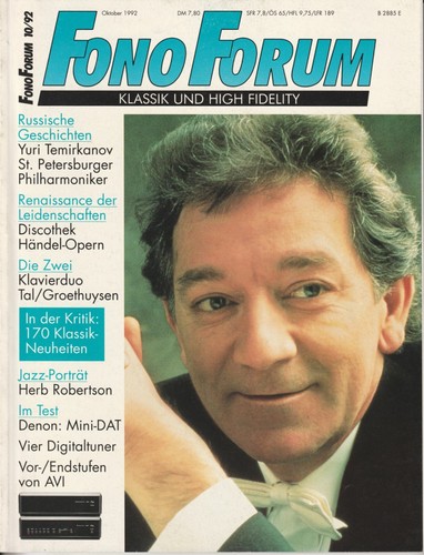Fono forum 1992 - forum, temirkanov