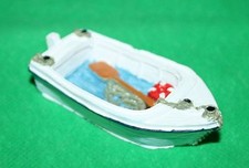 Dekoration Ruderboot Mini-Ruderboot 1,8 cm h 7 cm x 3,5 cm SF Polyresin Deko
