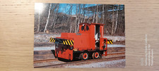 Postkarte Lokomotive Kleindiesellok Goliath ungel_