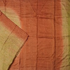 Vintage Olivgrün Sarees 100%
