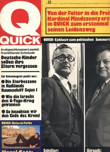 Kult illustrierte quick nr - kult-illustrierte, quick,